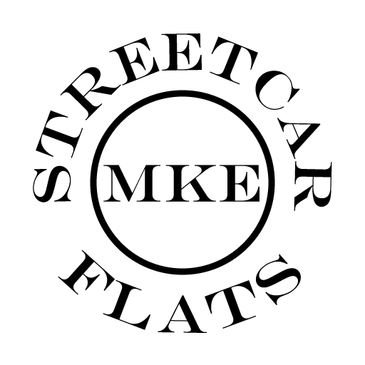 logo streetcar flats white