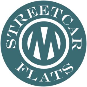 streetcar flats logo different font